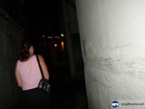 The Lone Woman in the Dark Alley