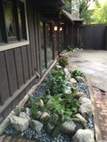 Serene Rock Garden in Front of a Lovely Altadena Home