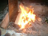 Cozy Night by the Fire