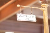 California St Line Sign