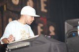 Dj Craze rocking the white baseball cap