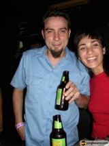 Man Enjoying a Cold Beer