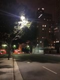 Night Time Glow of a Metropolitan Street