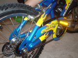 The Vibrant Spokes of a Bicycle