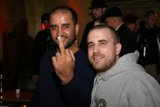 Two Men Strike a Pose