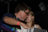 Couple at Funktion London Electricity Disk 1 release party