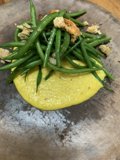 Green Beans and Bread in Cuauhtémoc