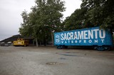 Old Sacramento Waterfront Train Car Display