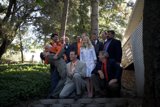 The Truitt Wedding Party Strikes a Pose