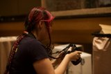 Capturing Memories with Pink Hair