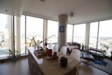 Penthouse Living Room with a Stunning View