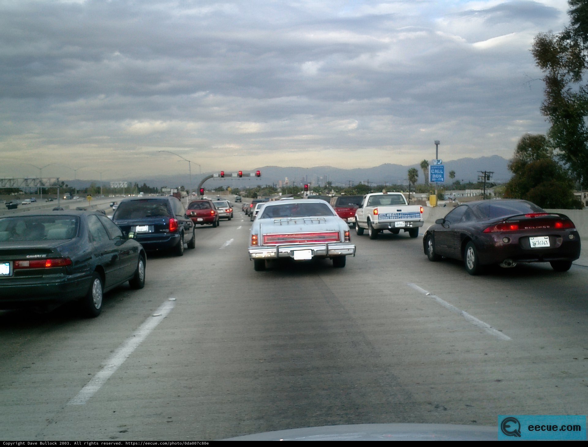Rush Hour on the 405 Freeway