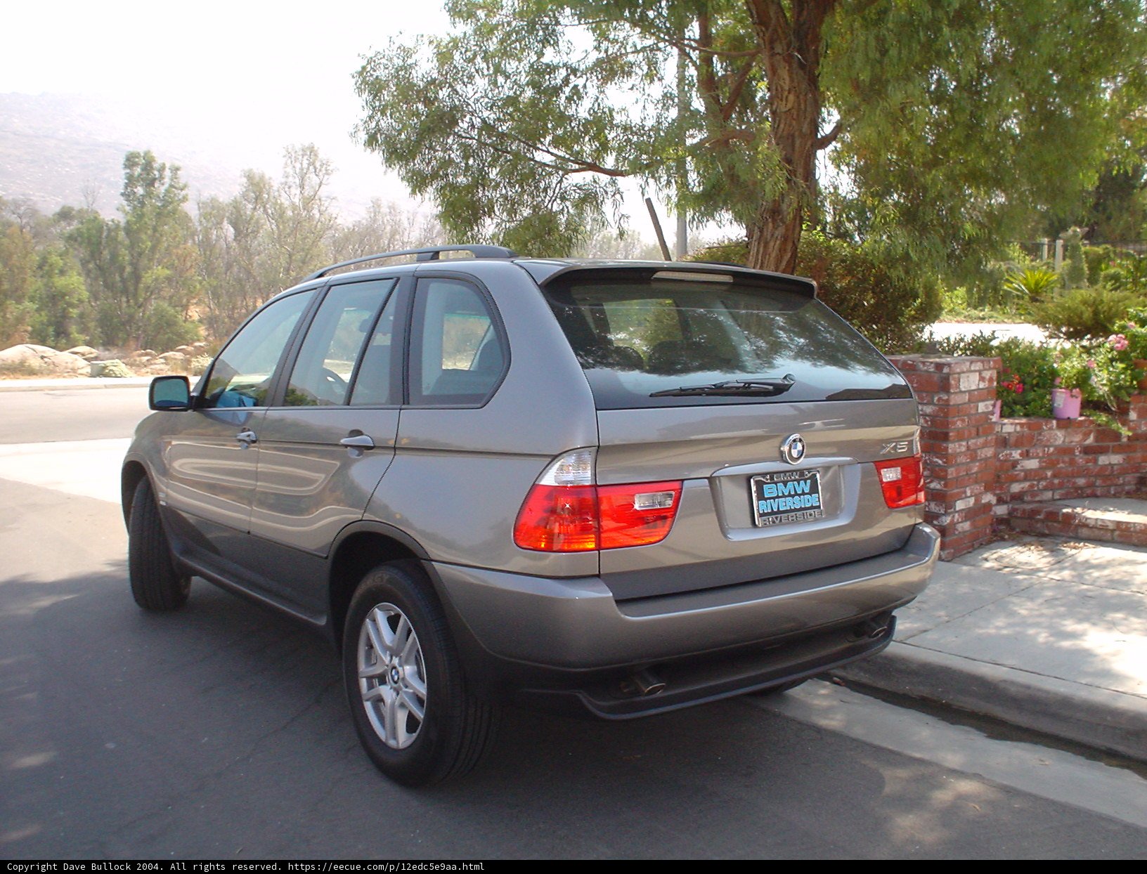 Parked SUV on the Road