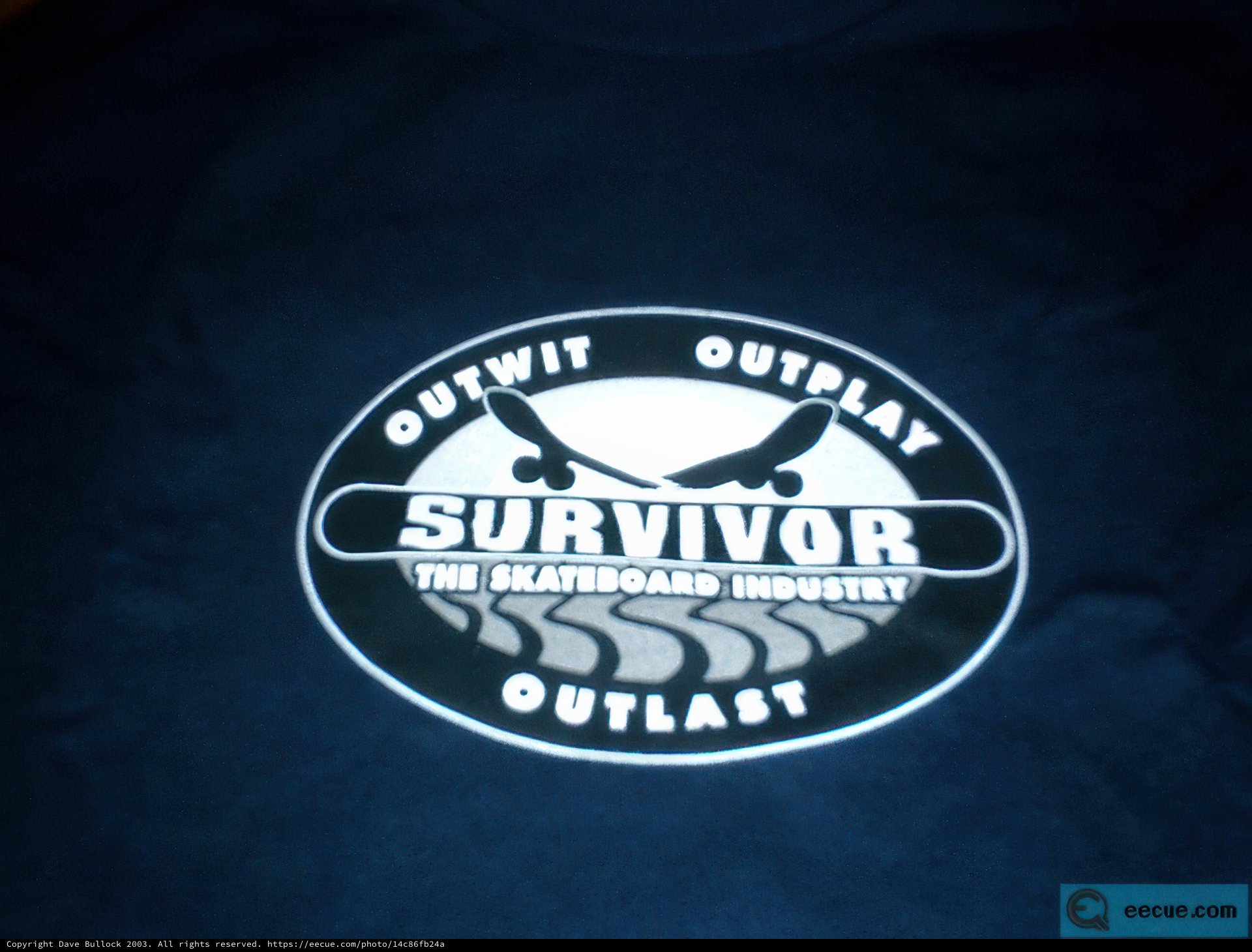 Survivor Logo on Dark Blue T-Shirt