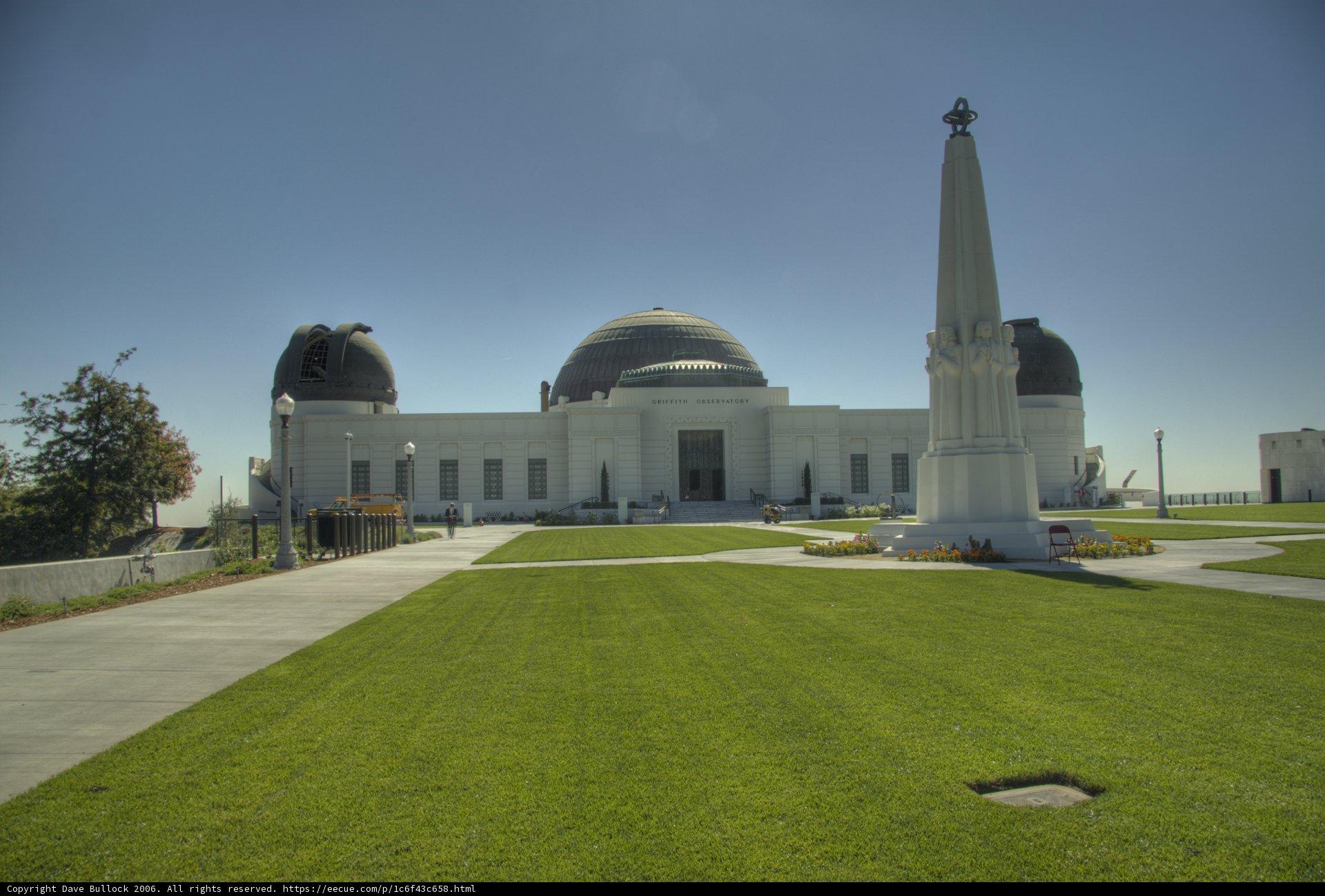 Griffith Observatory Overlooking the Greenery