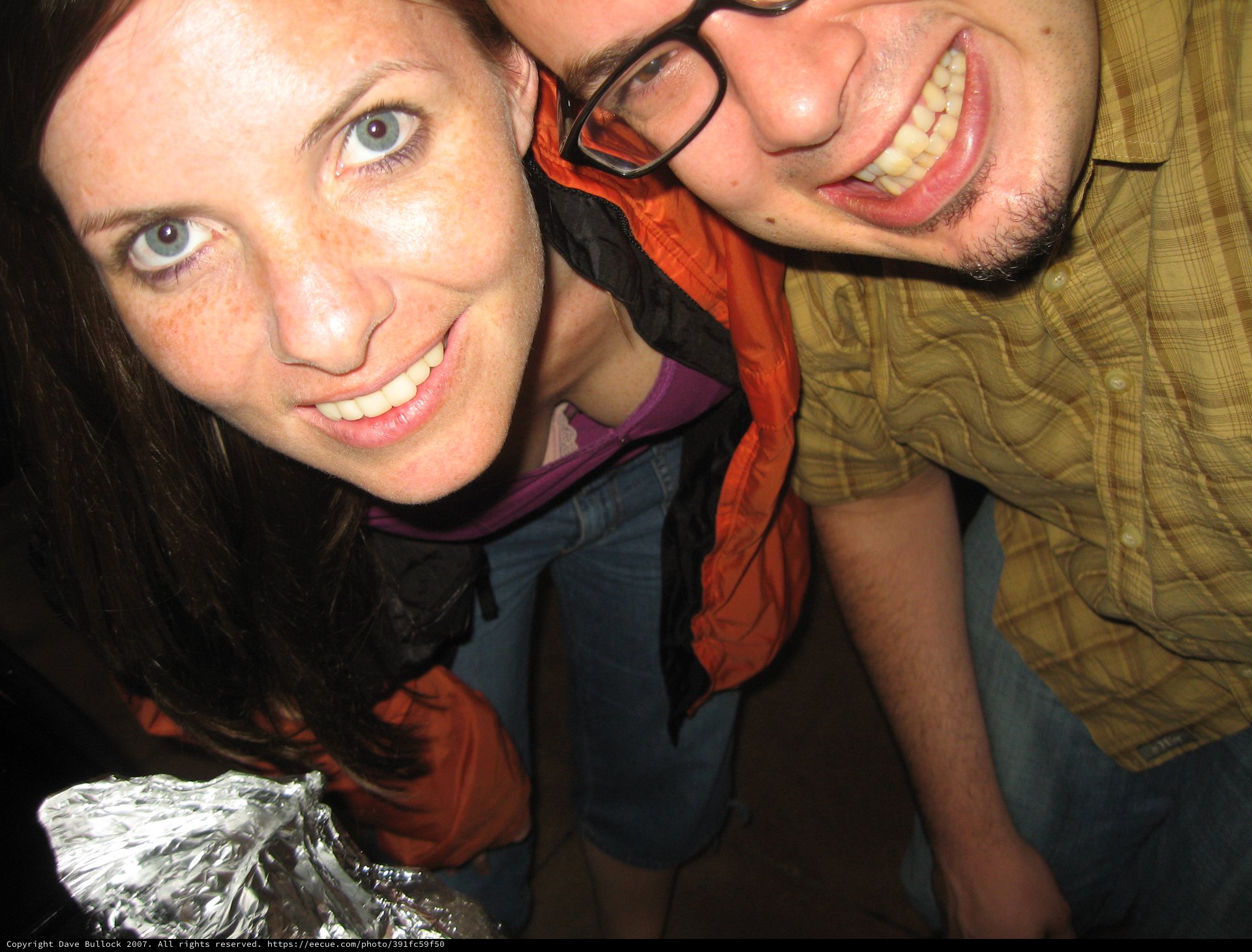 Penelope and Dave's Joyful Anniversary Celebration Selfie