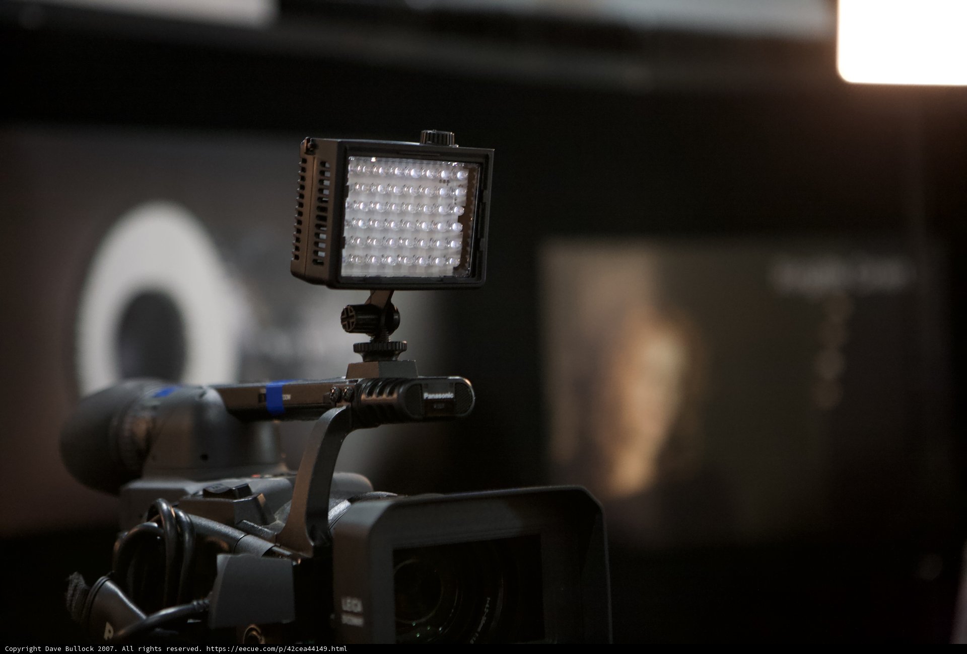 Light on the Camera