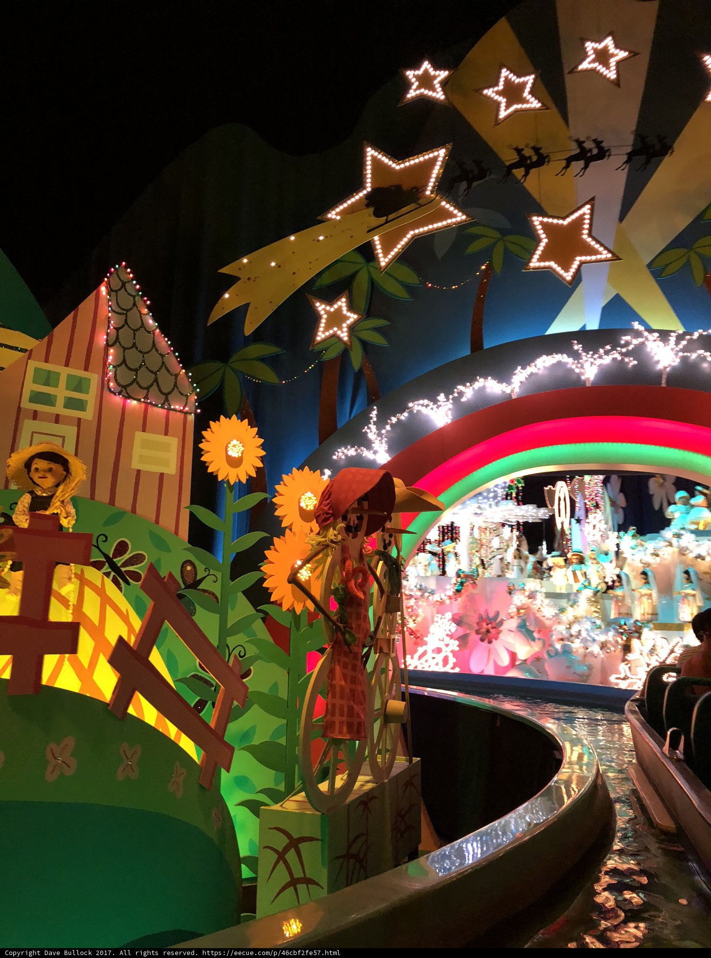Nighttime Magic at the Amusement Park