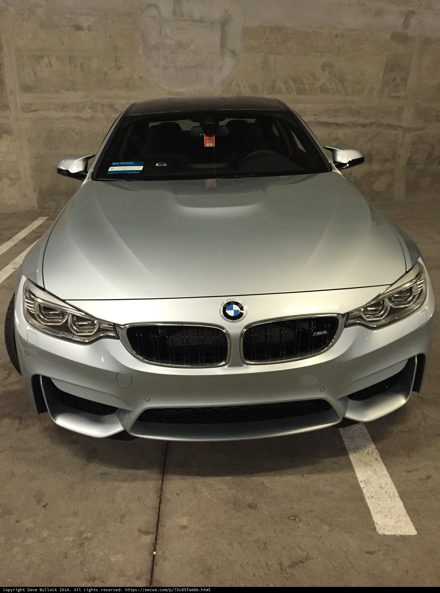 Sleek Silver BMW M4 in Los Angeles