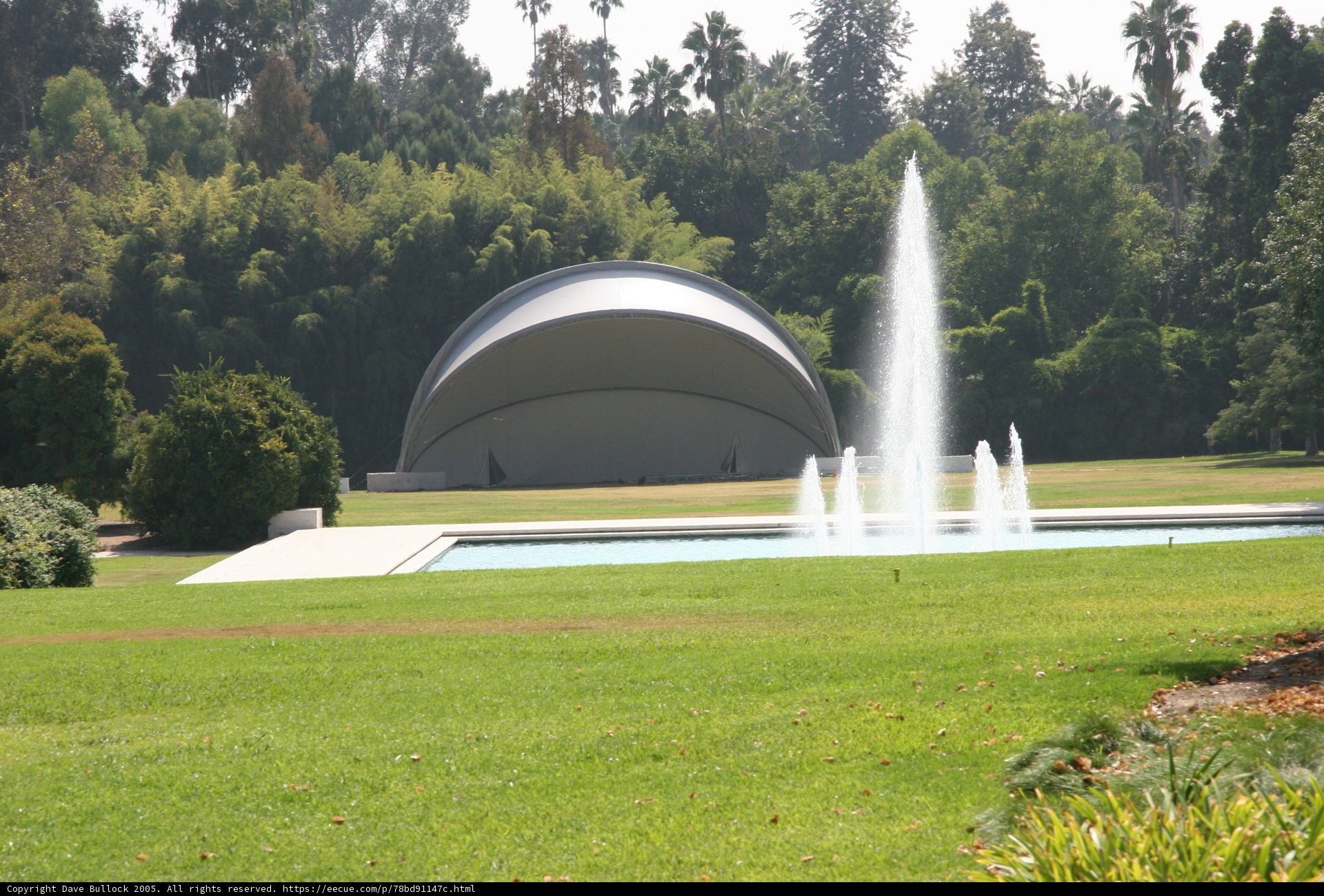 A Majestic White Dome in the Heart of Nature