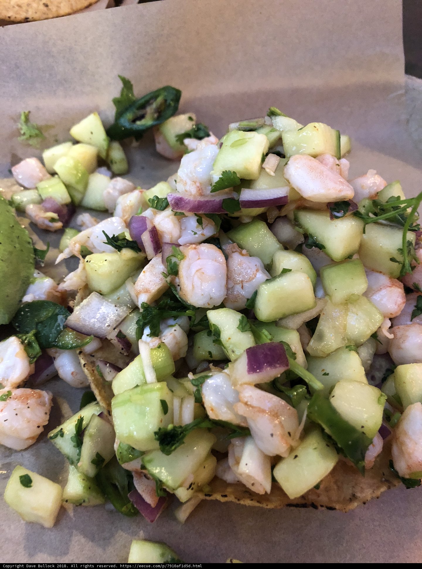 Shrimp and Cucumber Salad with a Twist