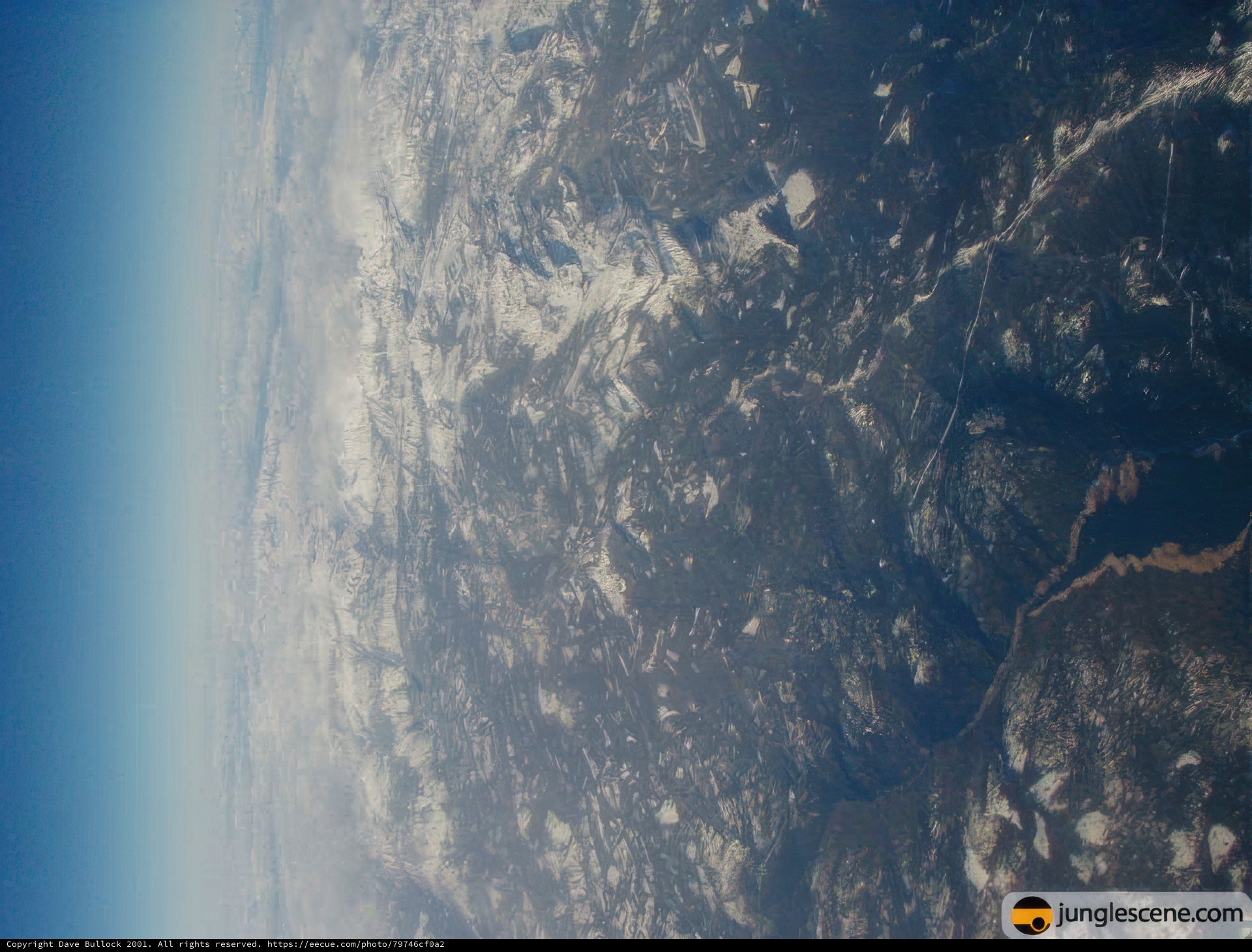 Earth, the Blue Planet as Viewed from Space