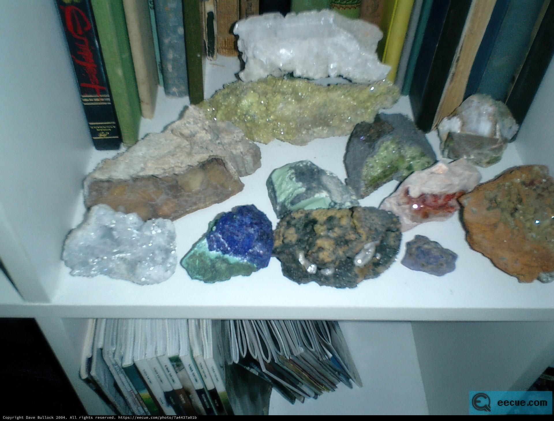 Mineral Collection on Display