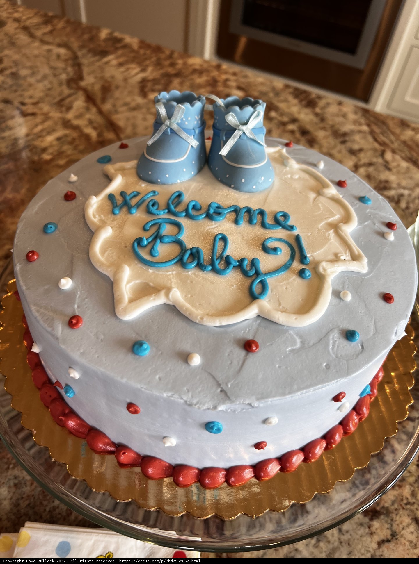 Birthday Boot Cake