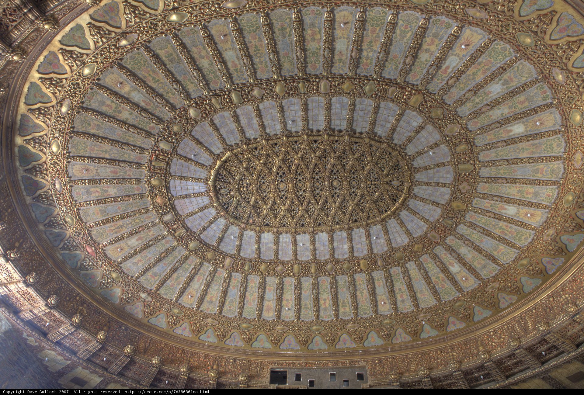 Magnificent Dome of Madrid's Cathedral