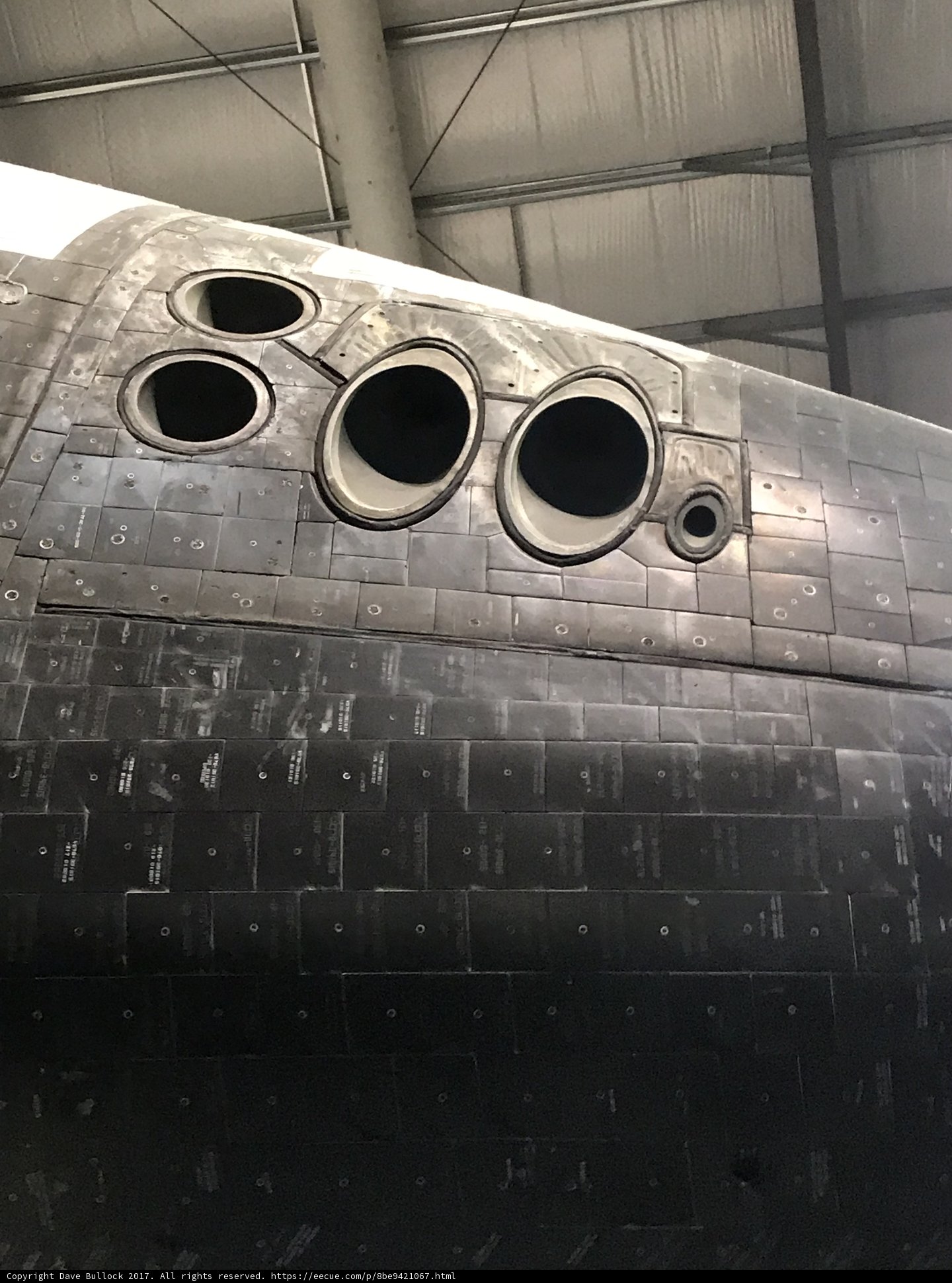 Pockmarked Shuttle
