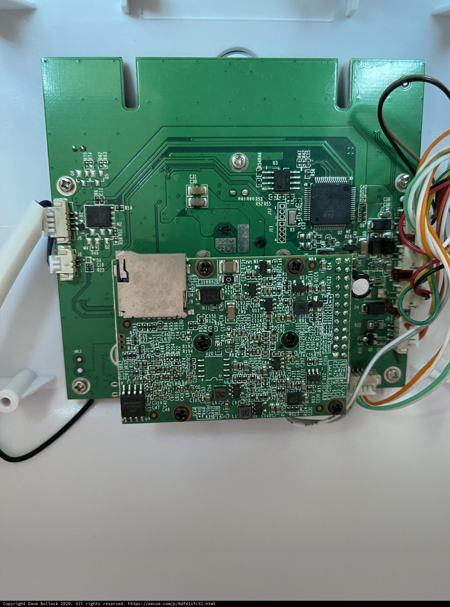 Green Electronic Circuit Board