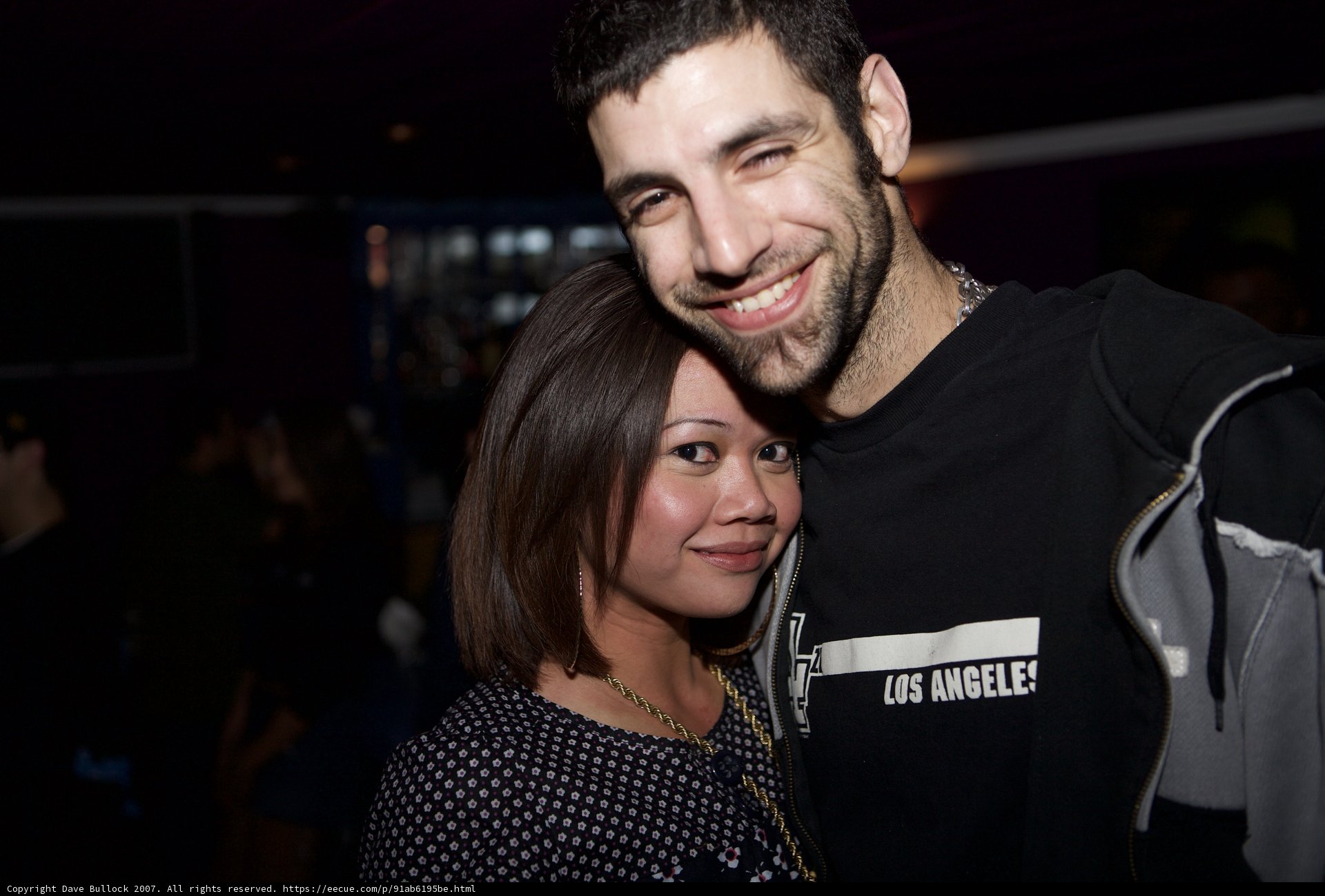 Smiling Couple at the Urban Club