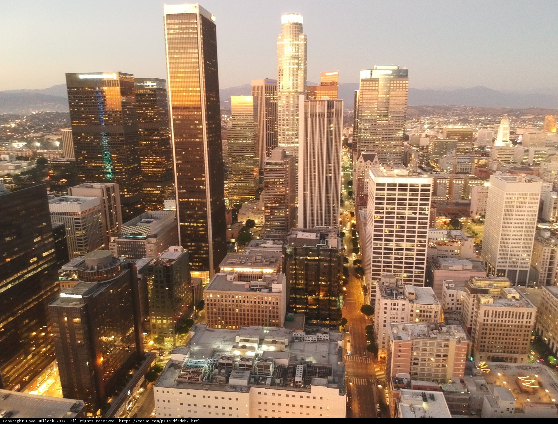 Sky-high View of the Los Angeles Metropolis