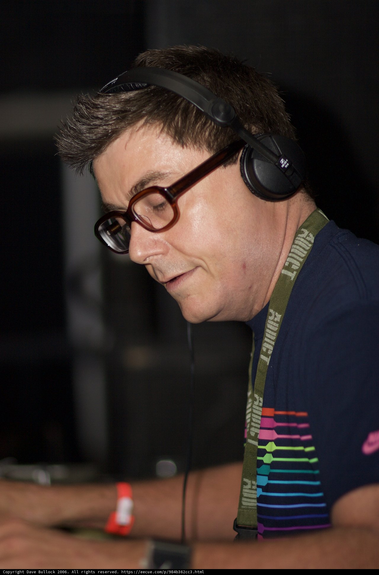 Funky Tunes with Blue Shirt Man