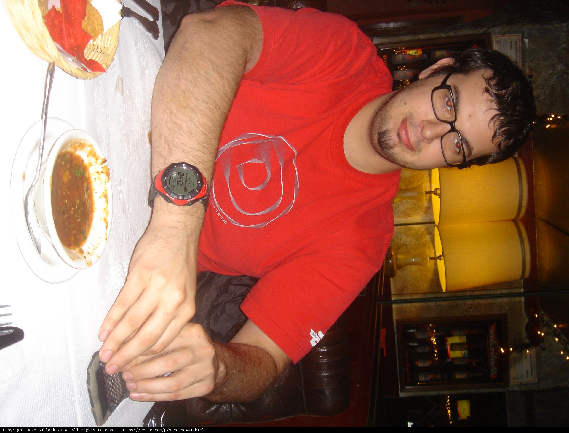 Red-Shirted Dave at the Pub