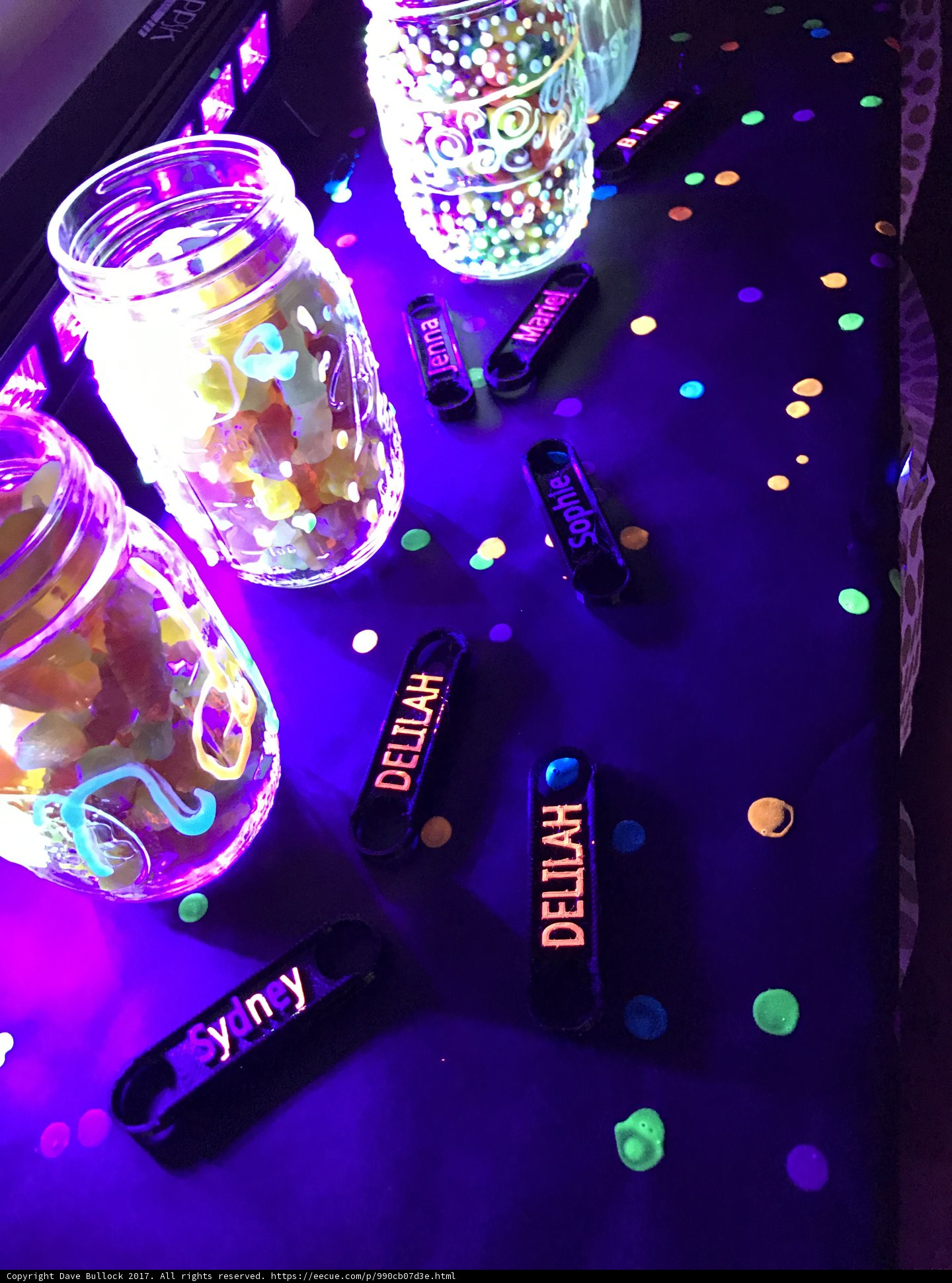 Glow-in-the-Dark Sweet Treats