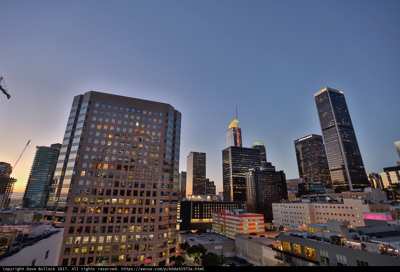 Rooftop View of the L.A. Metropolis