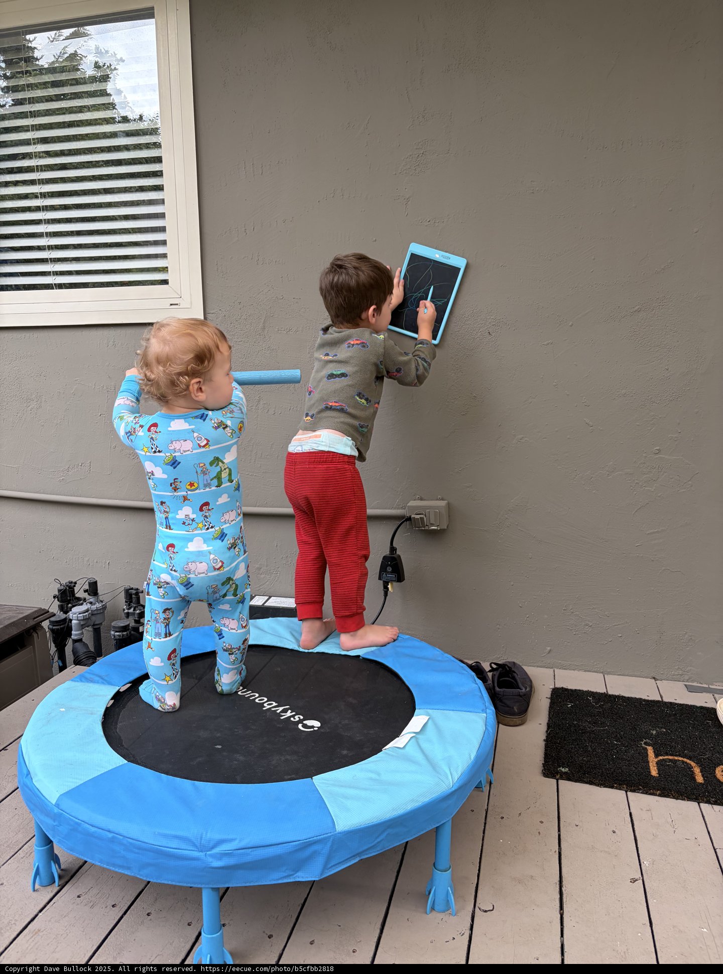 Trampoline Tablet Time