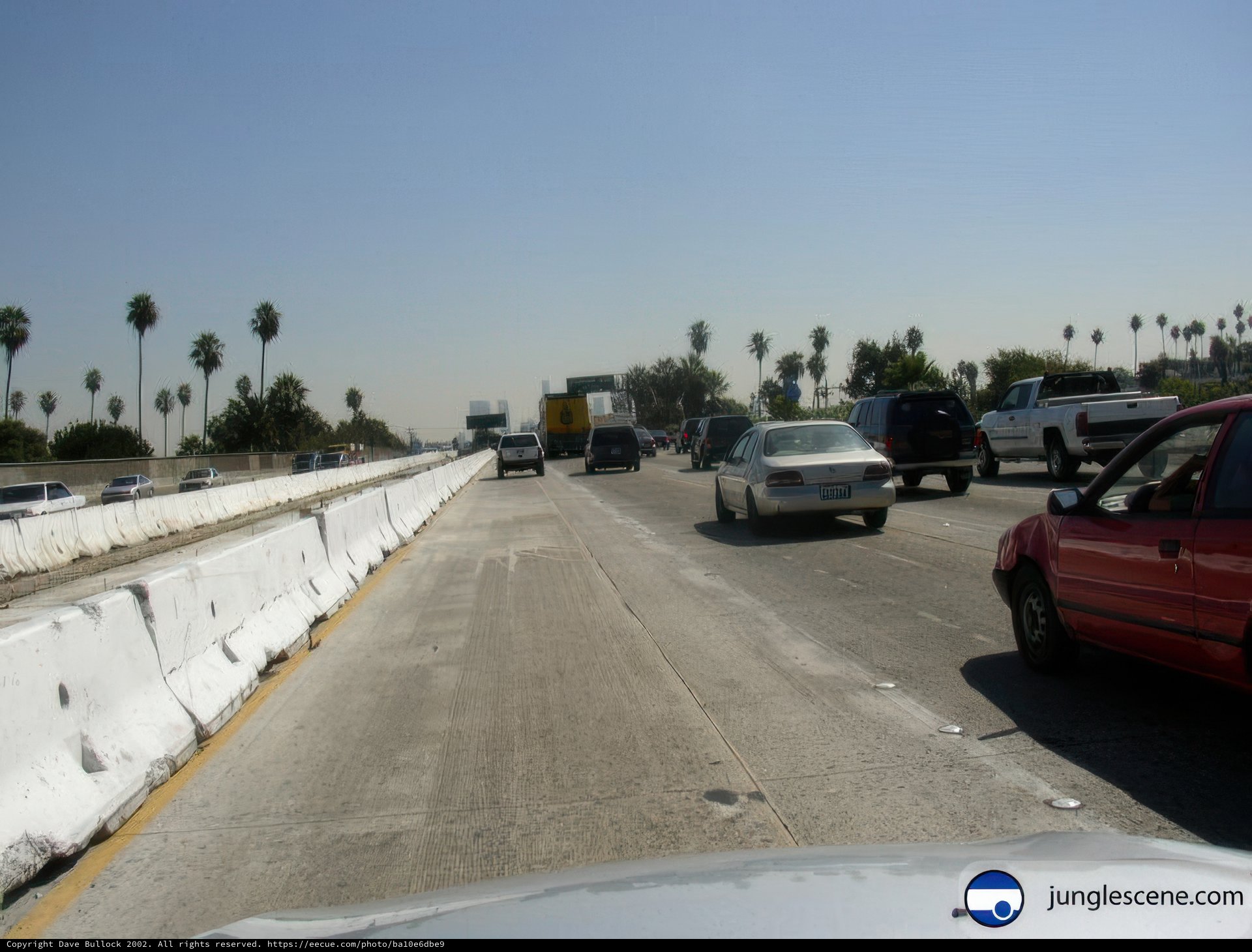 Busy Freeway Traffic