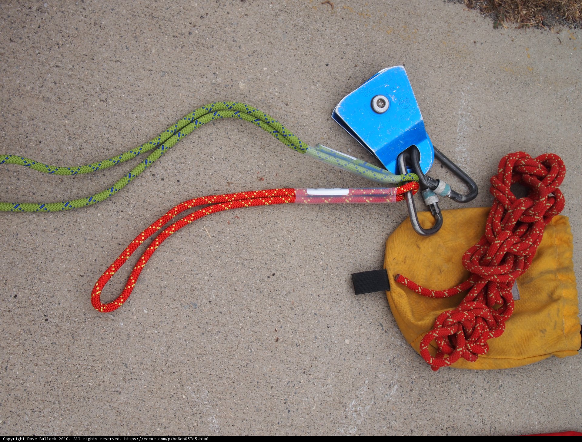 Vibrant Rope Strap Bag