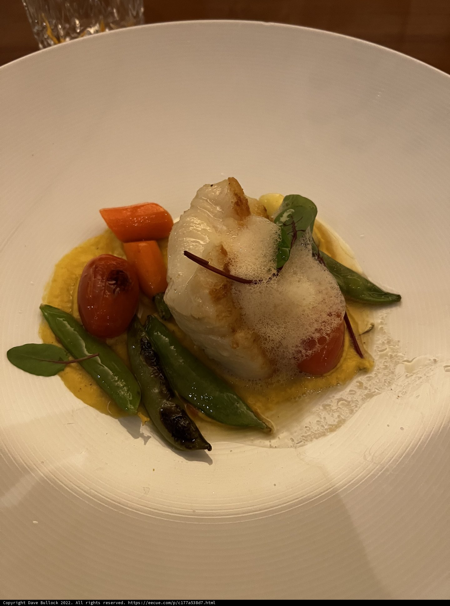 Elegant Fish Dish Presentation