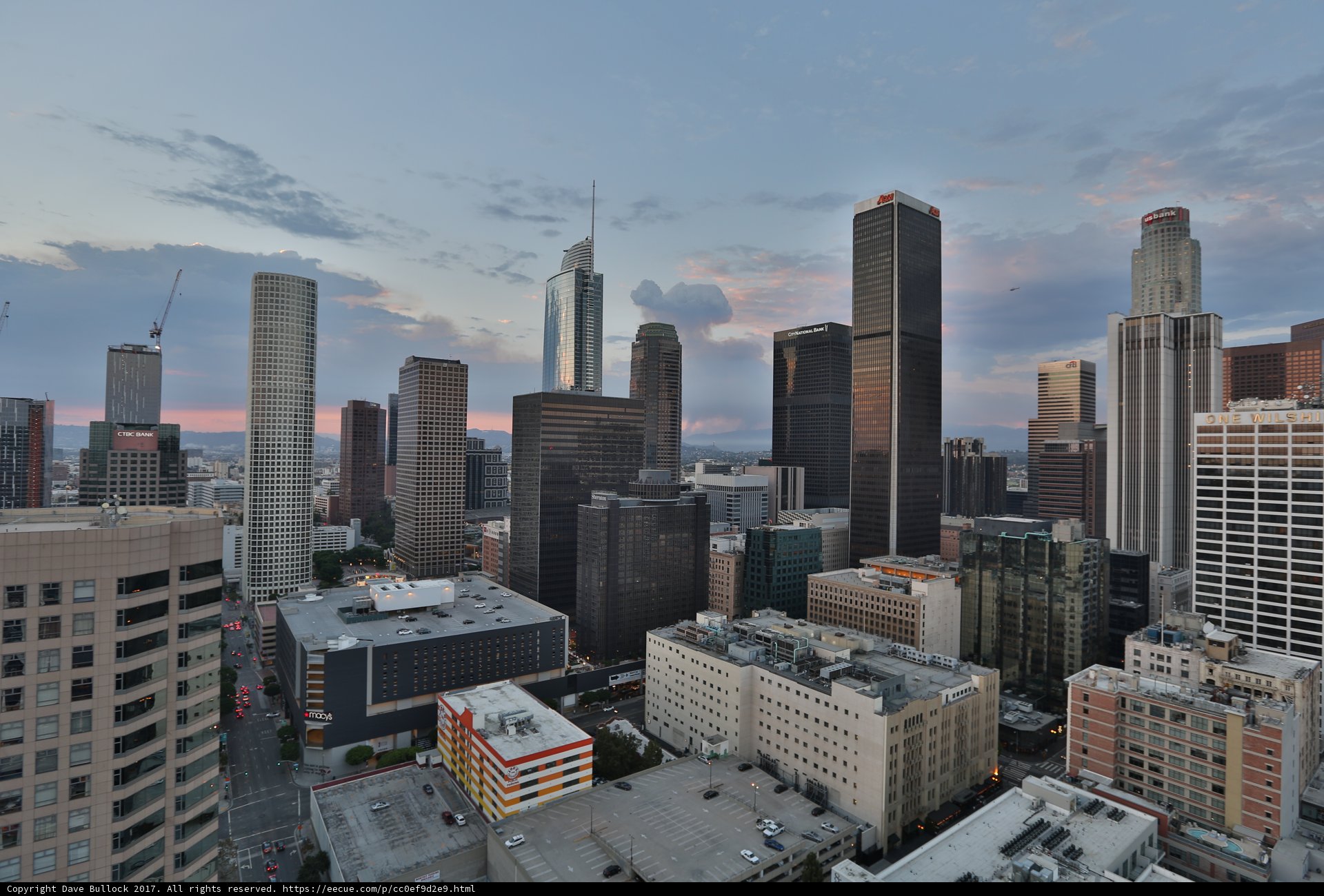 Urban Metropolis from High Rise