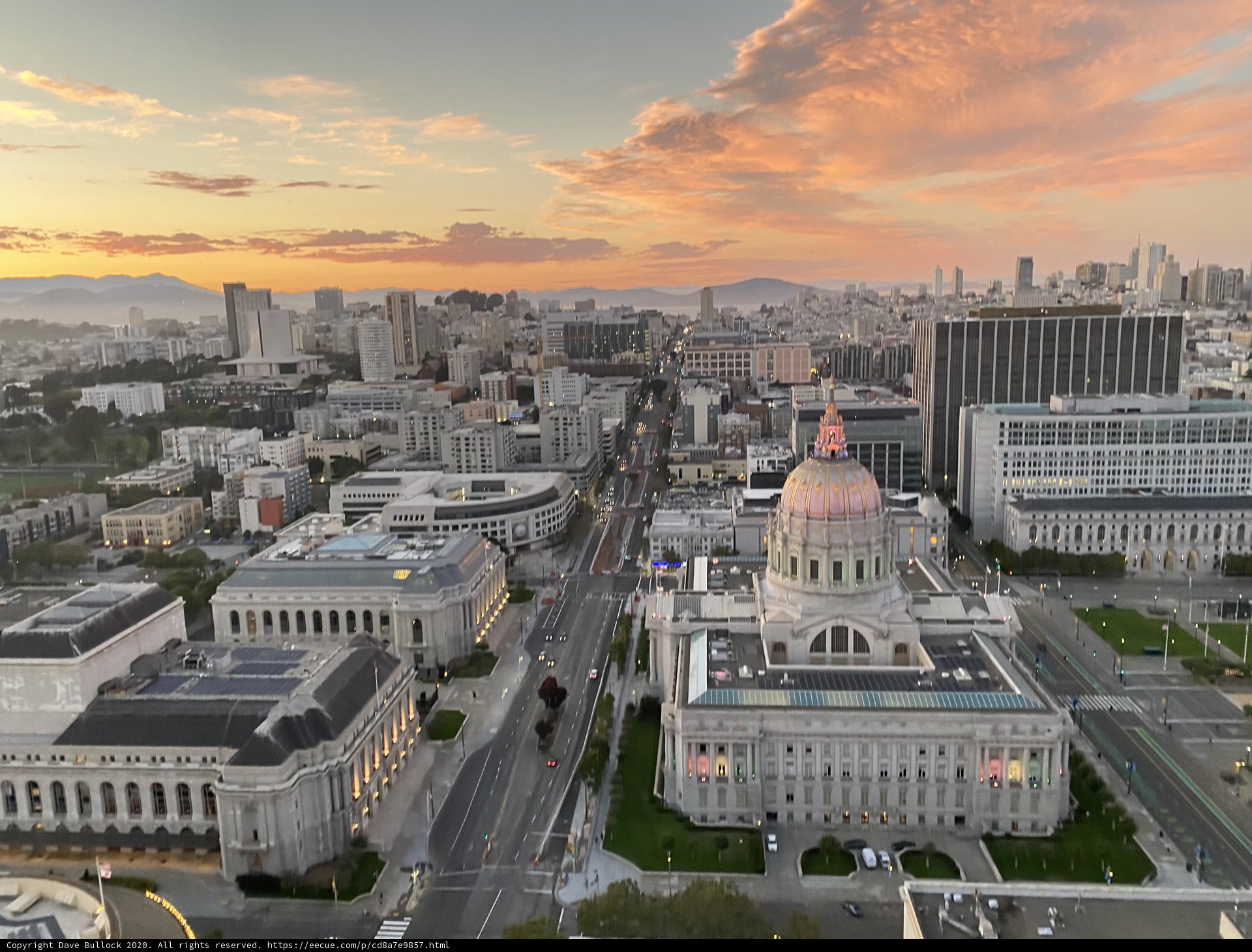 Golden Hour Cityscape
