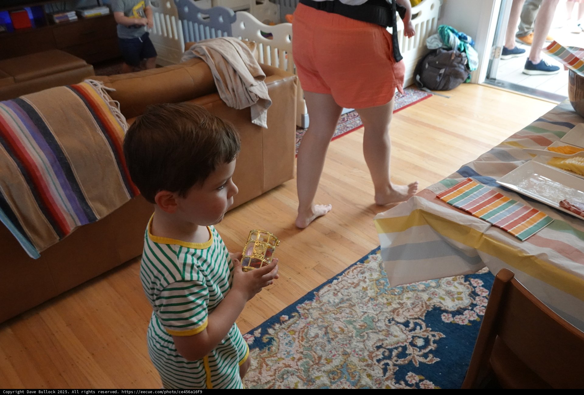 Family Moments in the Living Room
