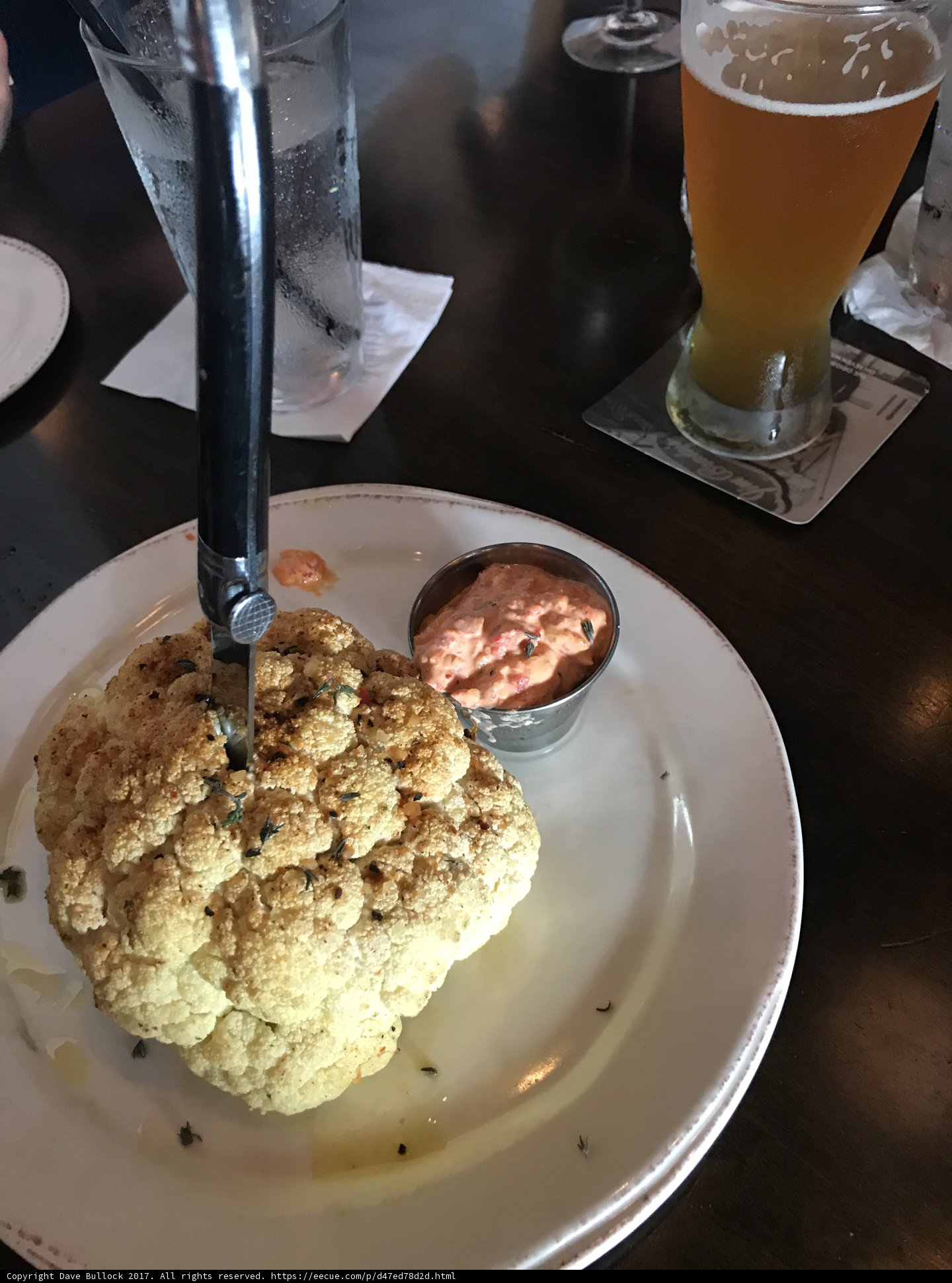 Beer, Bread, and Cauliflower