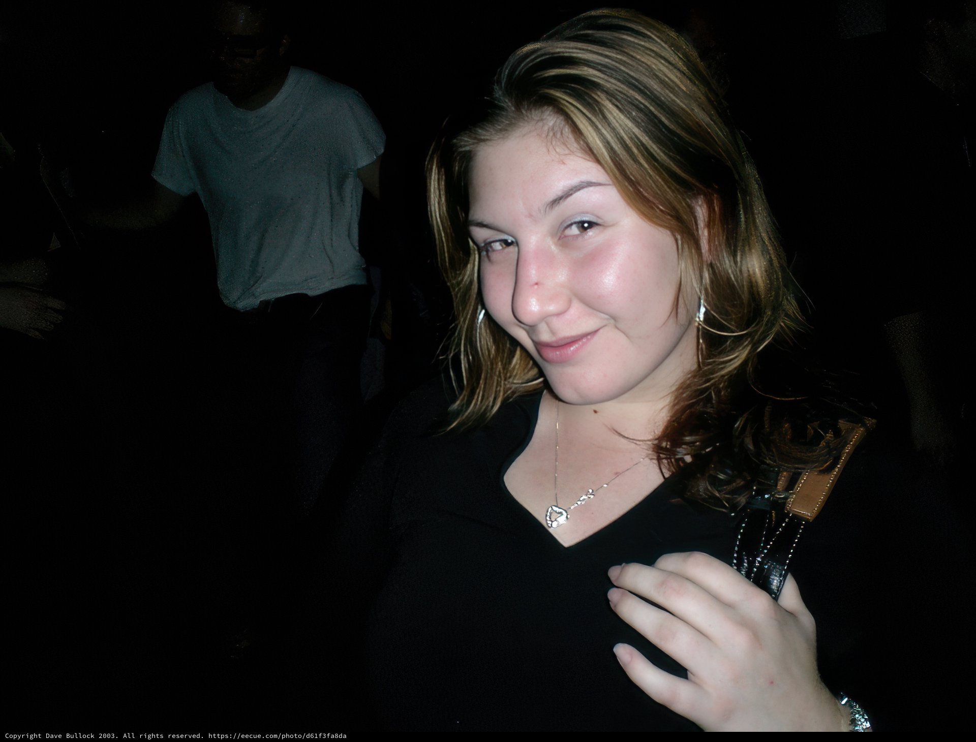 Smiling Beauty with Dual Accessories