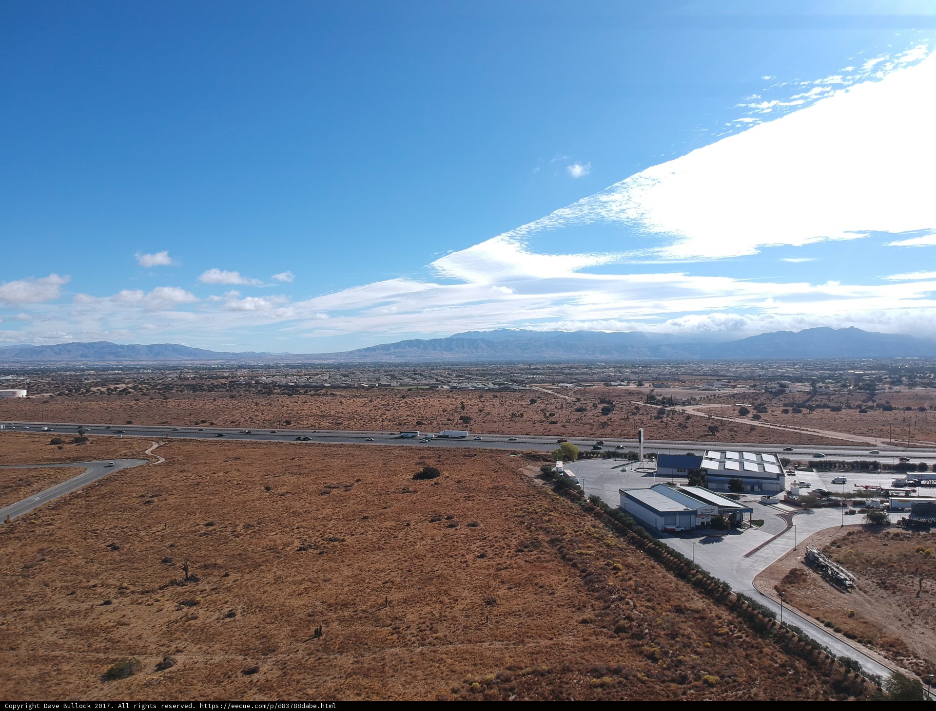 A Bird's Eye View of the Mojave Desert