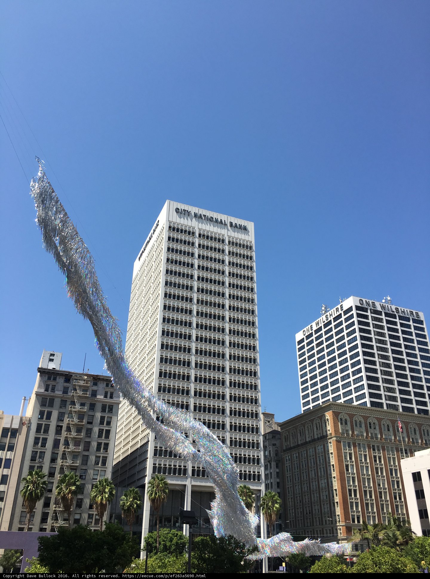 Monumental Aluminium Sculpture in Urban LA