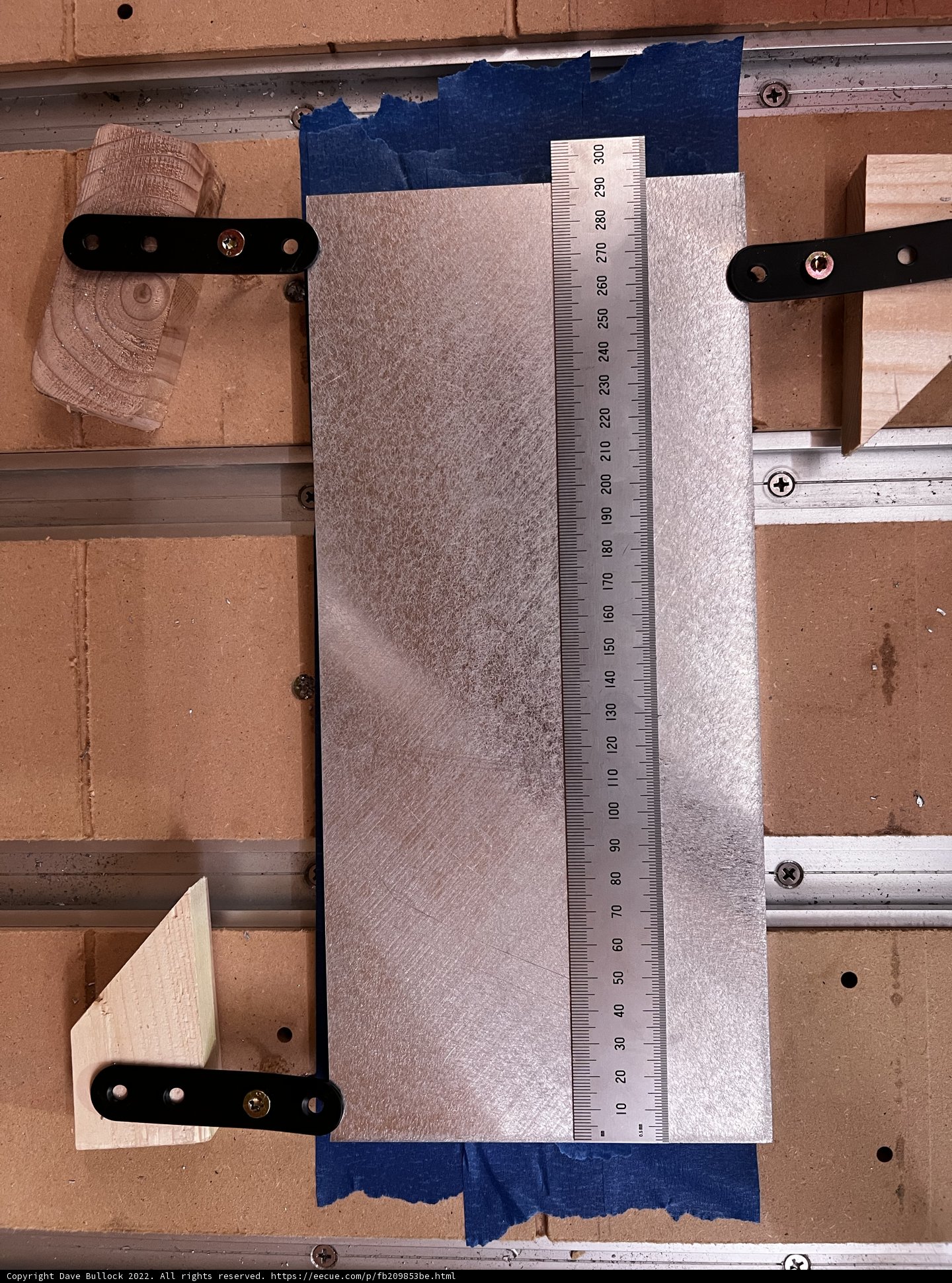 Measuring Device for DIY Mailbox