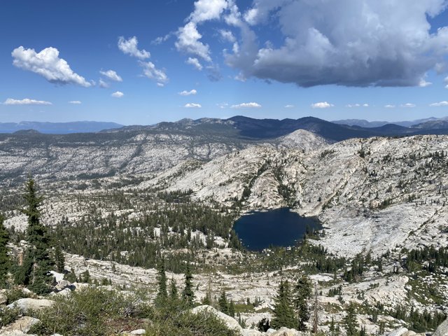 Majestic view of the Desolation Wilderness